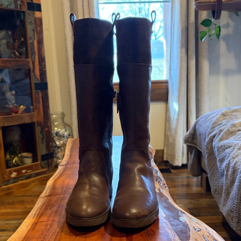 Fitflop Brown Heeled Boots